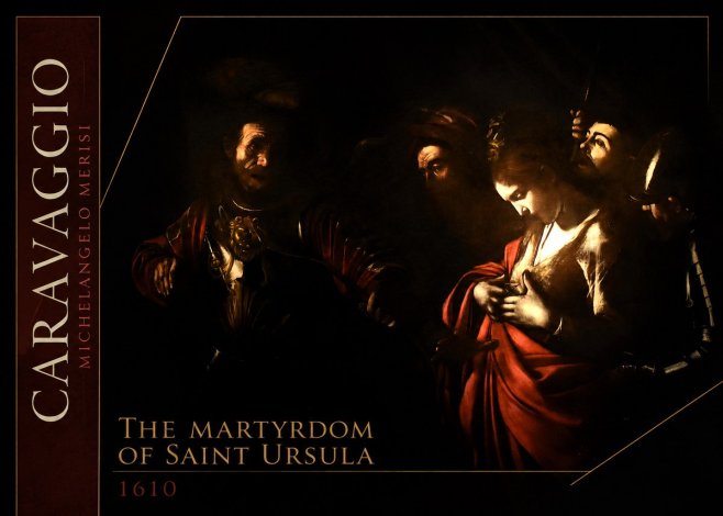 Michelangelo Merisi da Caravaggio The Martyrdom of Saint Ursula No2 - Plakat