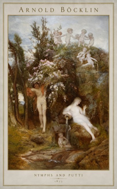 Arnold Böcklin Springtime No3 - Plakat