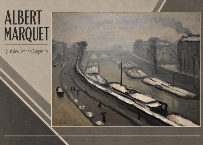 Albert Marquet Quai Des Grands-augustins No2 - Plakat