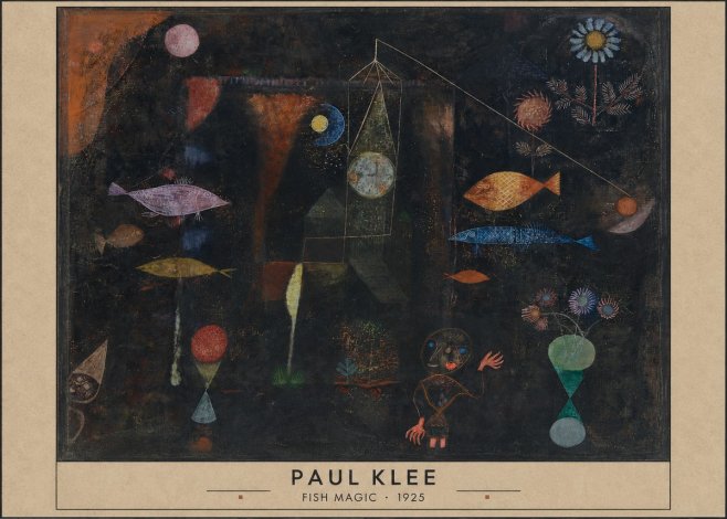 Paul Klee Fish Magic I No5 - Plakat