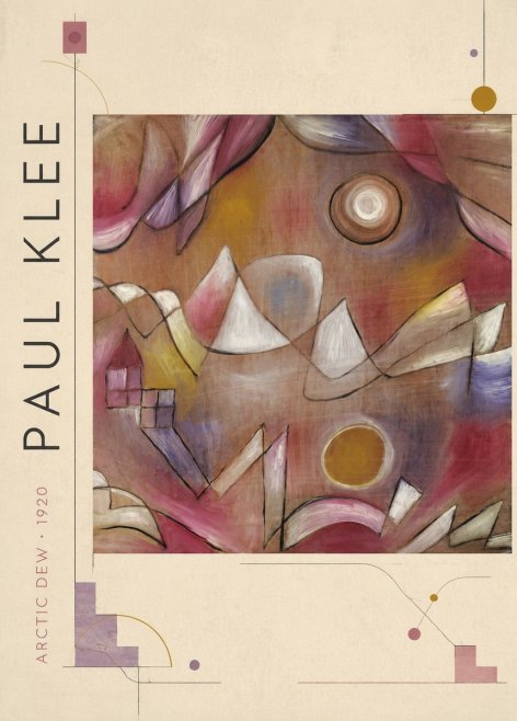 Paul Klee Arctic Dew No3 - Plakat