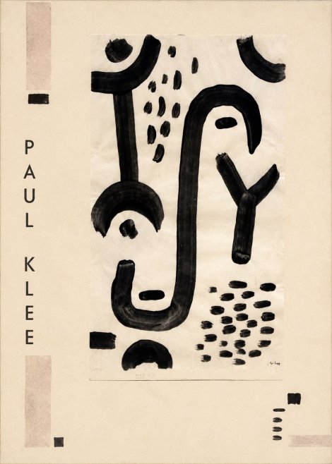 Paul Klee Face of the Goddess No2 - Plakat