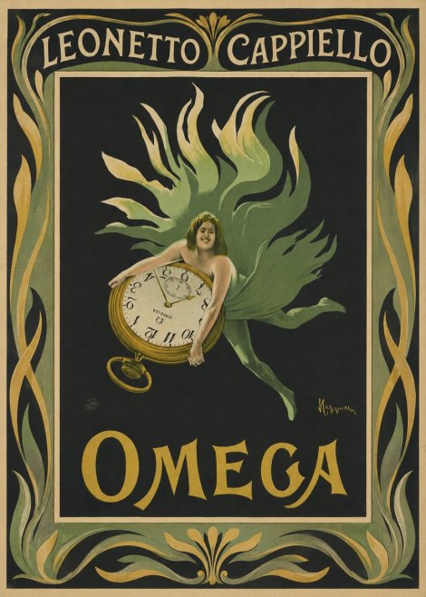 Leonetto Cappiello Omega No1 - Plakat
