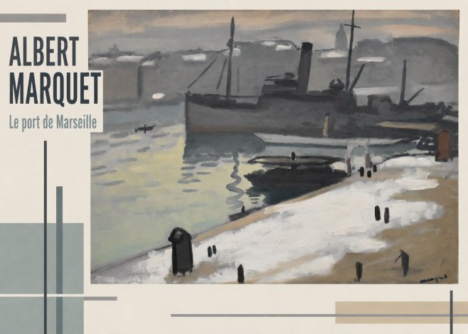 Albert Marquet Le Port De Marseille II No2 - Plakat
