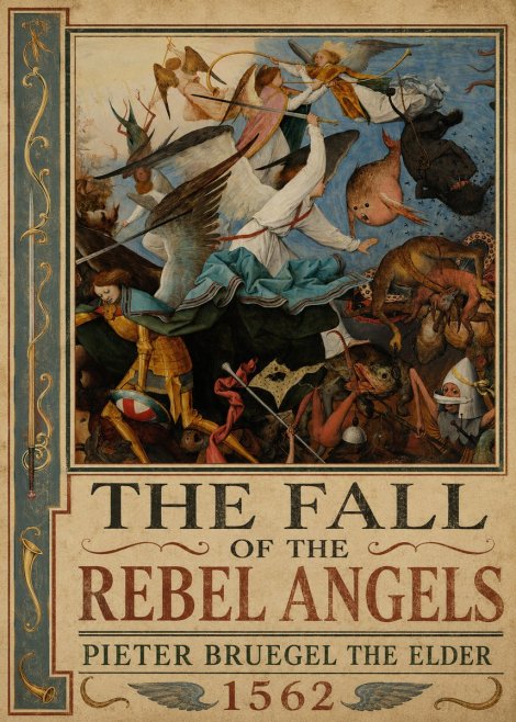 Pieter Bruegel The Fall of the Rebel Angels IV No2 - Plakat