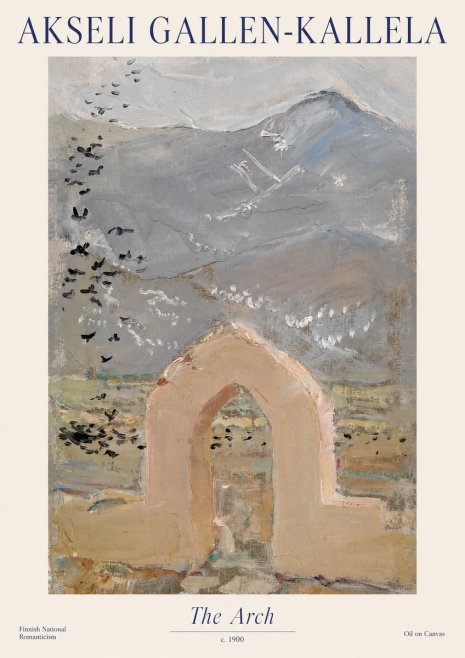 Akseli Gallen-Kallela The Arch No1 - Plakat