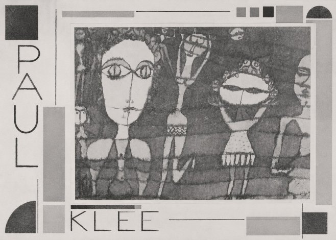 Paul Klee Specter of a Genius No2 - Plakat