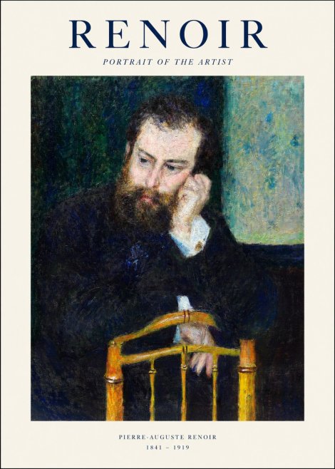 Renoir Portrait of the Artist No1 - Plakat