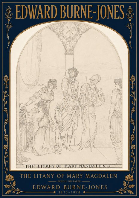 Edward Burne-Jones The Litany of Mary Magdalen No4 - Plakat