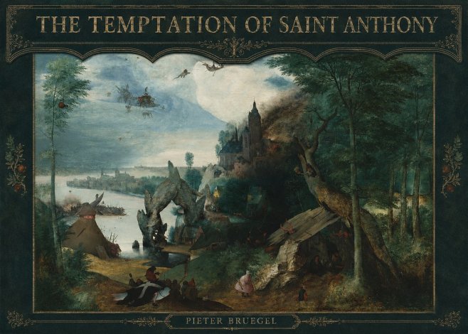 Pieter Bruegel The Temptation of Saint Anthony No3 - Plakat