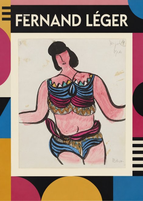 Fernand Léger Bolivian No1 - Plakat