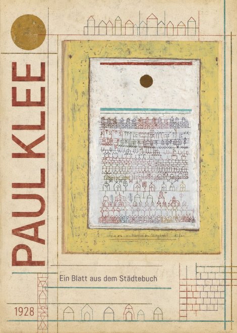 Paul Klee Ein Blatt Aus Dem Städtebuch No6 - Plakat