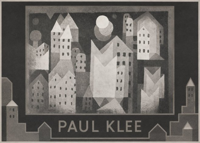 Paul Klee City of Churches No1 - Plakat
