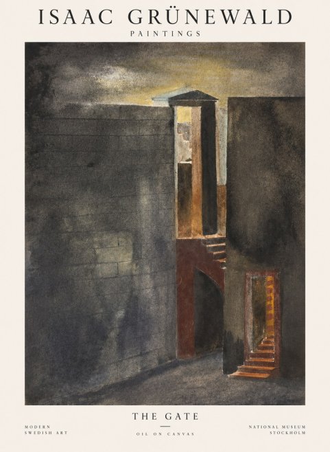 Isaac Grünewald Architectural Fantasy No2 - Plakat