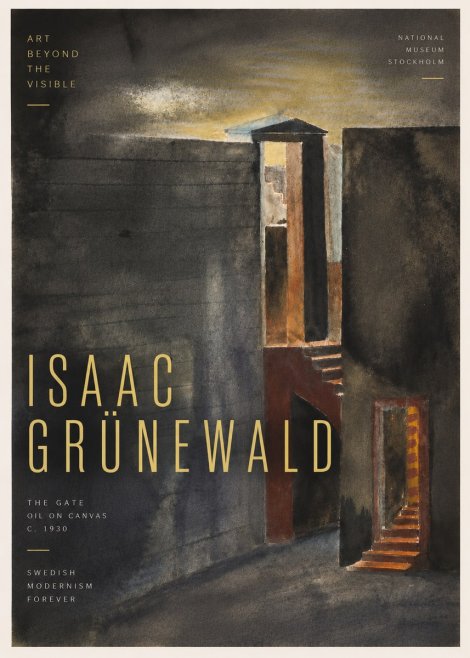 Isaac Grünewald Architectural Fantasy No6 - Plakat