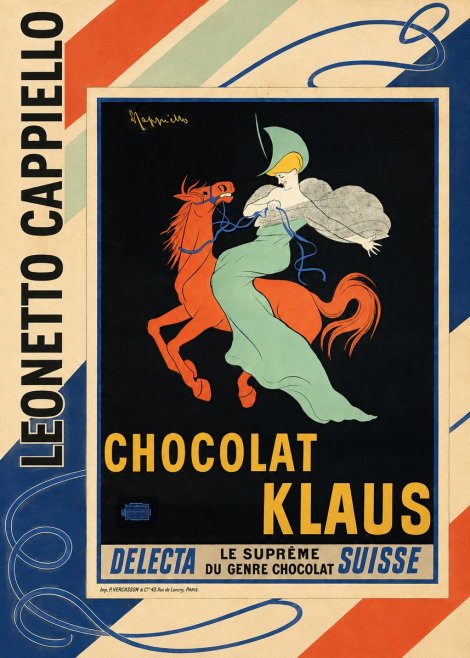 Leonetto Cappiello Chocolat Klaus II No2 - Plakat