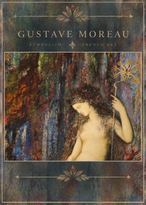Gustave Moreau The Flower with the Human Head No5 - Plakat