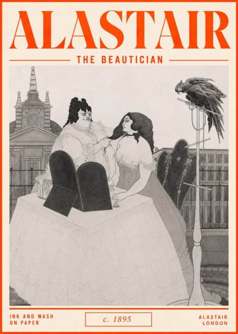 Alastair The Beautician No2 - Plakat
