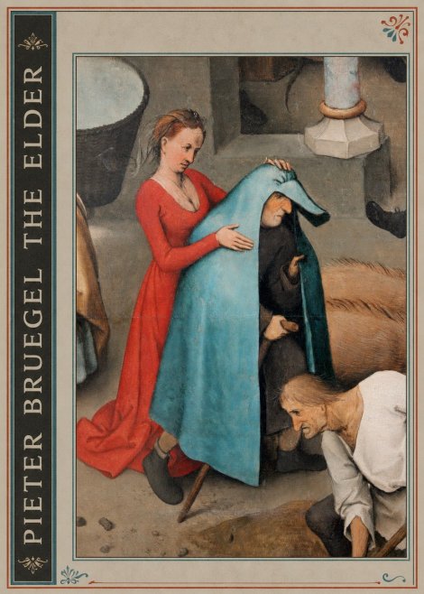 Pieter Bruegel The Blind Leading the Blind II No2 - Plakat