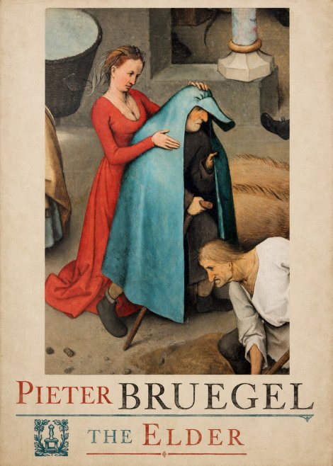 Pieter Bruegel The Blind Leading the Blind II No3 - Plakat