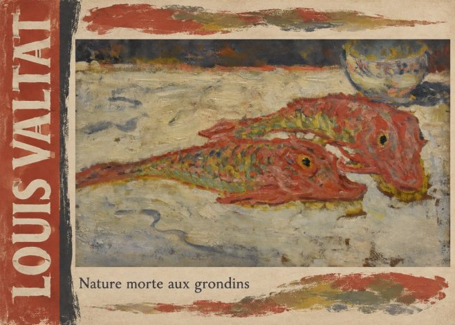 Louis Valtat Nature Morte Aux Grondins No2 - Plakat