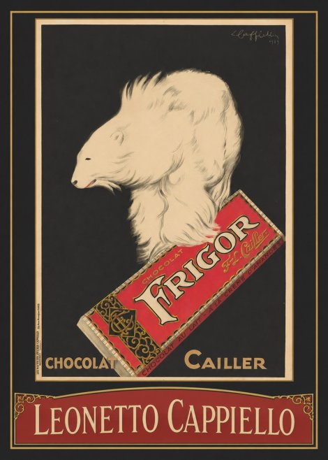 Leonetto Cappiello Chocolat Frigor No3 - Plakat