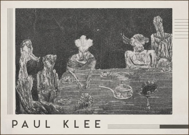 Paul Klee Die Mahlzeit No3 - Plakat