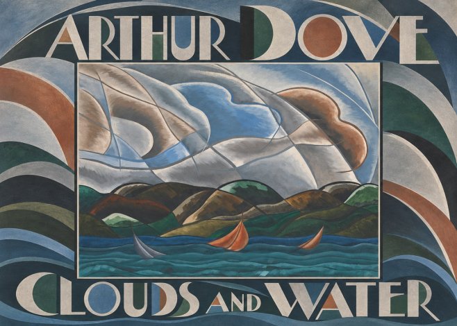Arthur Dove Clouds and Water No5 - Plakat