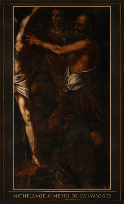 Michelangelo Merisi da Caravaggio The Martyrdom of Saint Peter No1 - Plakat