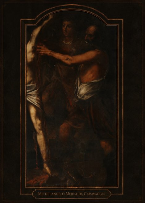 Michelangelo Merisi da Caravaggio The Martyrdom of Saint Peter No3 - Plakat