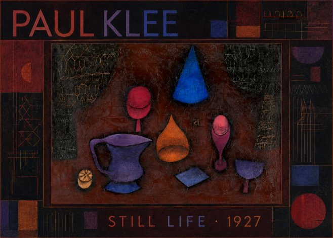 Paul Klee Still Life No1 - Plakat