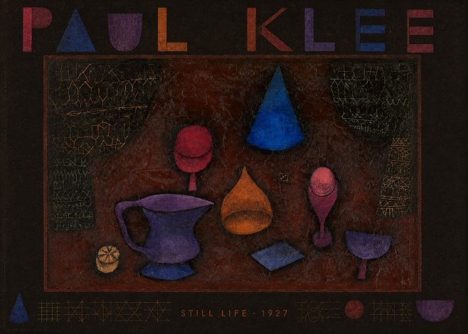 Paul Klee Still Life No5 - Plakat