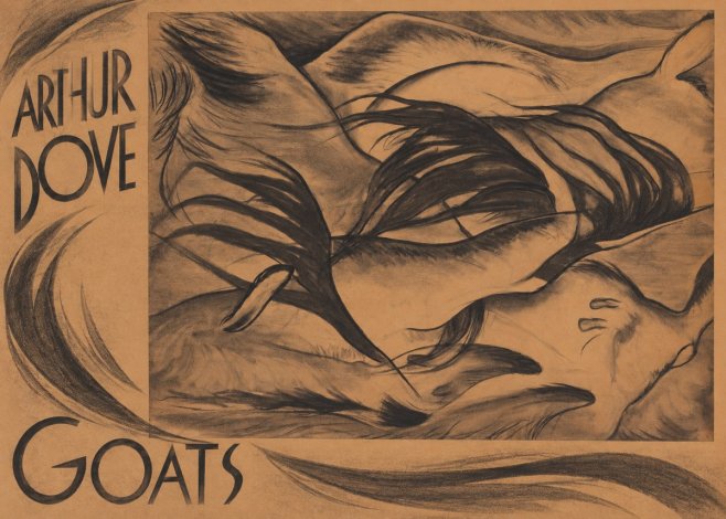 Arthur Dove Goats No2 - Plakat