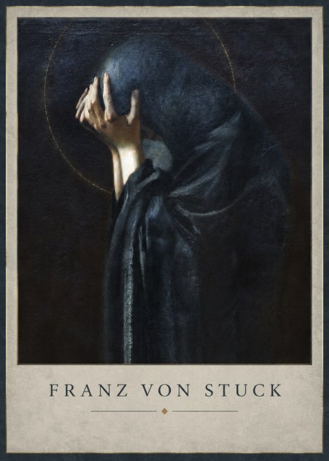 Franz von Stuck The Mourner No2 - Plakat