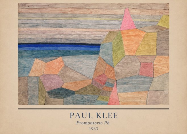 Paul Klee Promontorio Ph. No3 - Plakat