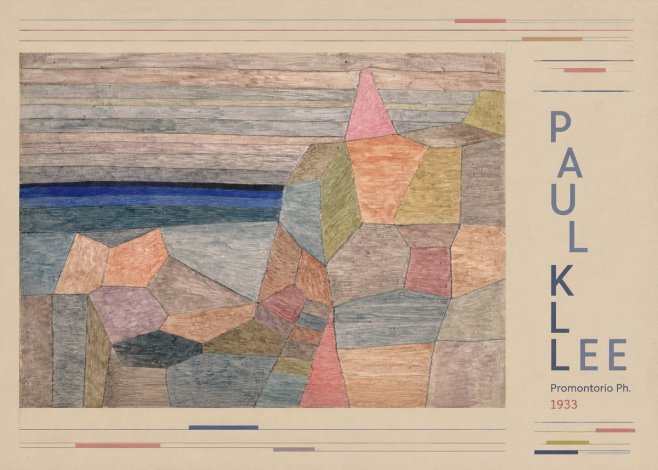 Paul Klee Promontorio Ph. No5 - Plakat