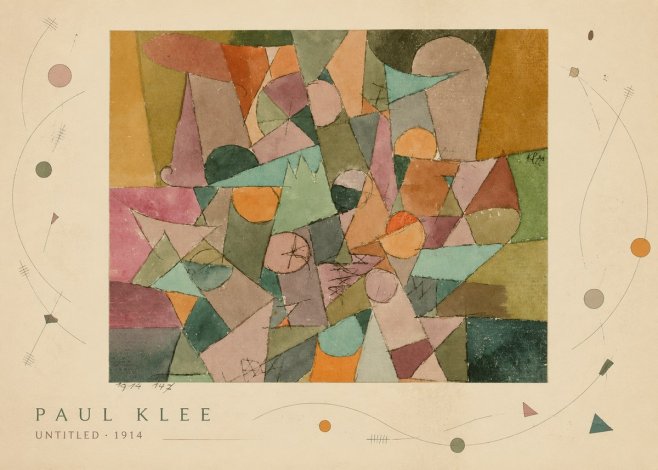 Paul Klee Untitled No3 - Plakat