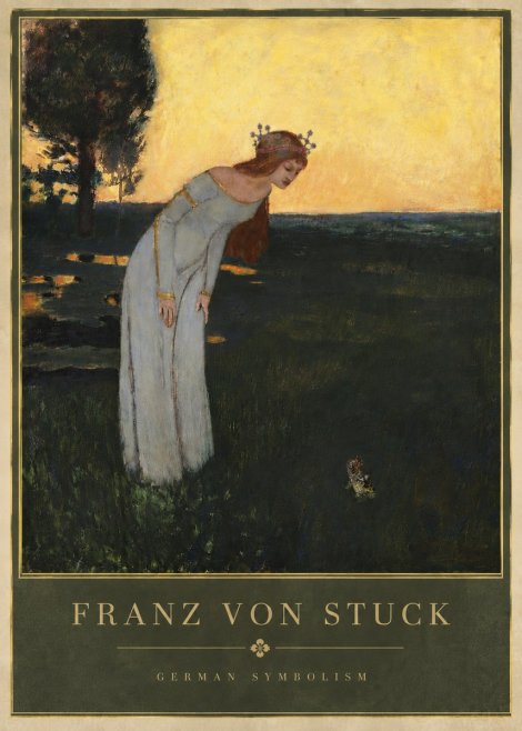 Franz von Stuck Princess and Frog No6 - Plakat