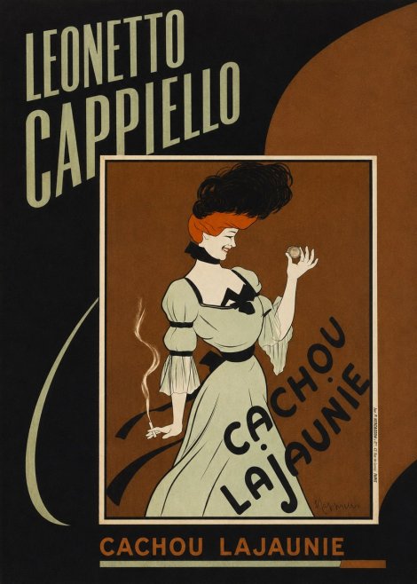 Leonetto Cappiello Cachou Lajaunie No4 - Plakat