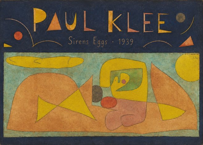 Paul Klee Sirens Eggs No4 - Plakat