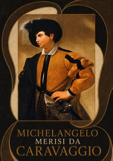 Michelangelo Merisi da Caravaggio Portrait of a Young Man No6 - Plakat