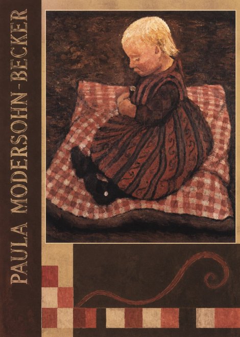 Paula Modersohn-Becker Girl with Flower No2 - Plakat