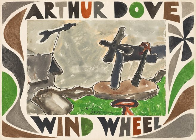 Arthur Dove Wind Wheel No2 - Plakat
