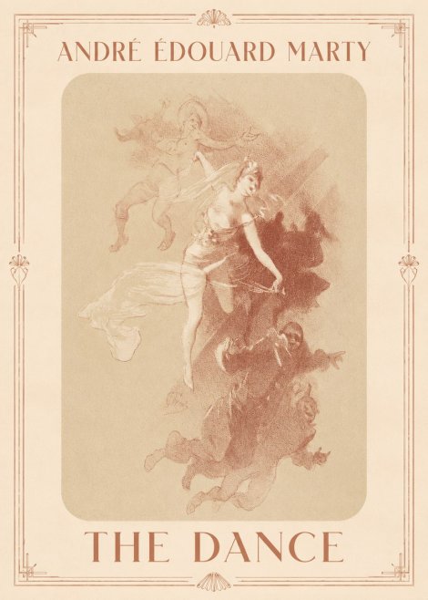 André Édouard Marty The Dance No1 - Plakat