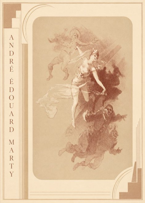 André Édouard Marty The Dance No3 - Plakat