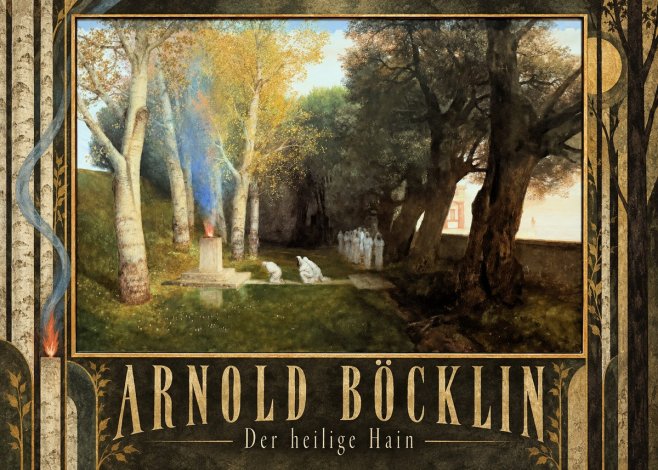 Arnold Böcklin Der Heilige Hain II No5 - Plakat