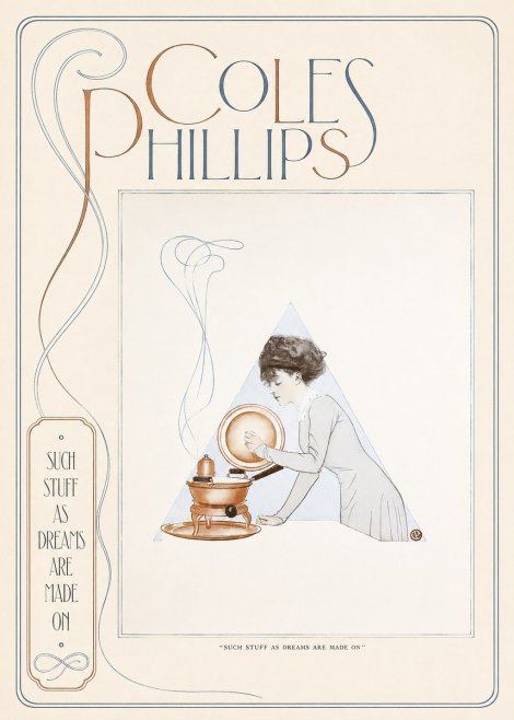 Coles Phillips Such Stuff as Dreams Are Made On No2 - Plakat