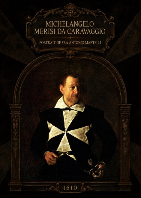 Michelangelo Merisi da Caravaggio Portrait of Fra Antonio Martelli No4 - Plakat