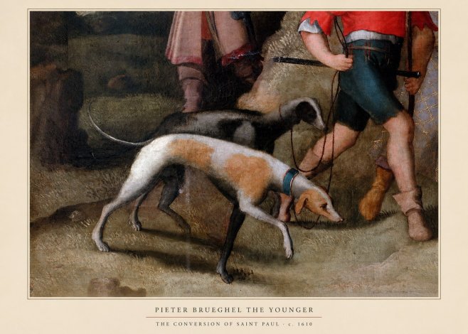 Pieter Bruegel The Conversion of Saint Paul II No4 - Plakat