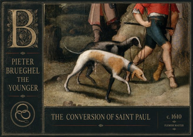 Pieter Bruegel The Conversion of Saint Paul II No5 - Plakat